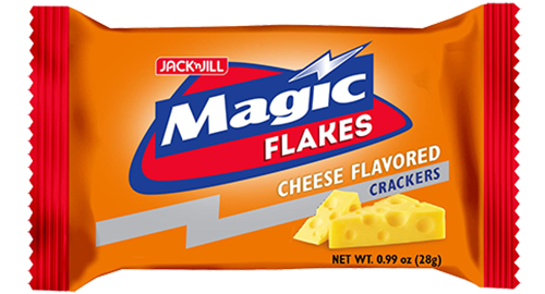Magic Flakes Cheese Flavour (Crackers) - Jack 'n Jill